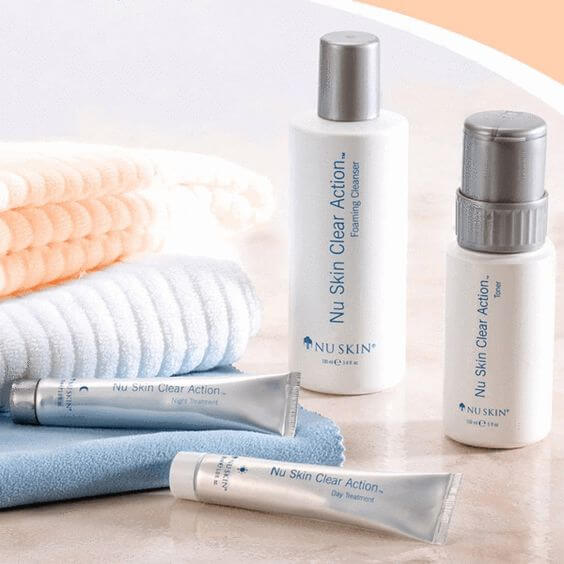 NU SKIN CLEAR ACTION SYSTEM
