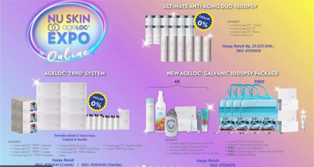 Nu Skin EXPO Promo Januari 2021 1-1